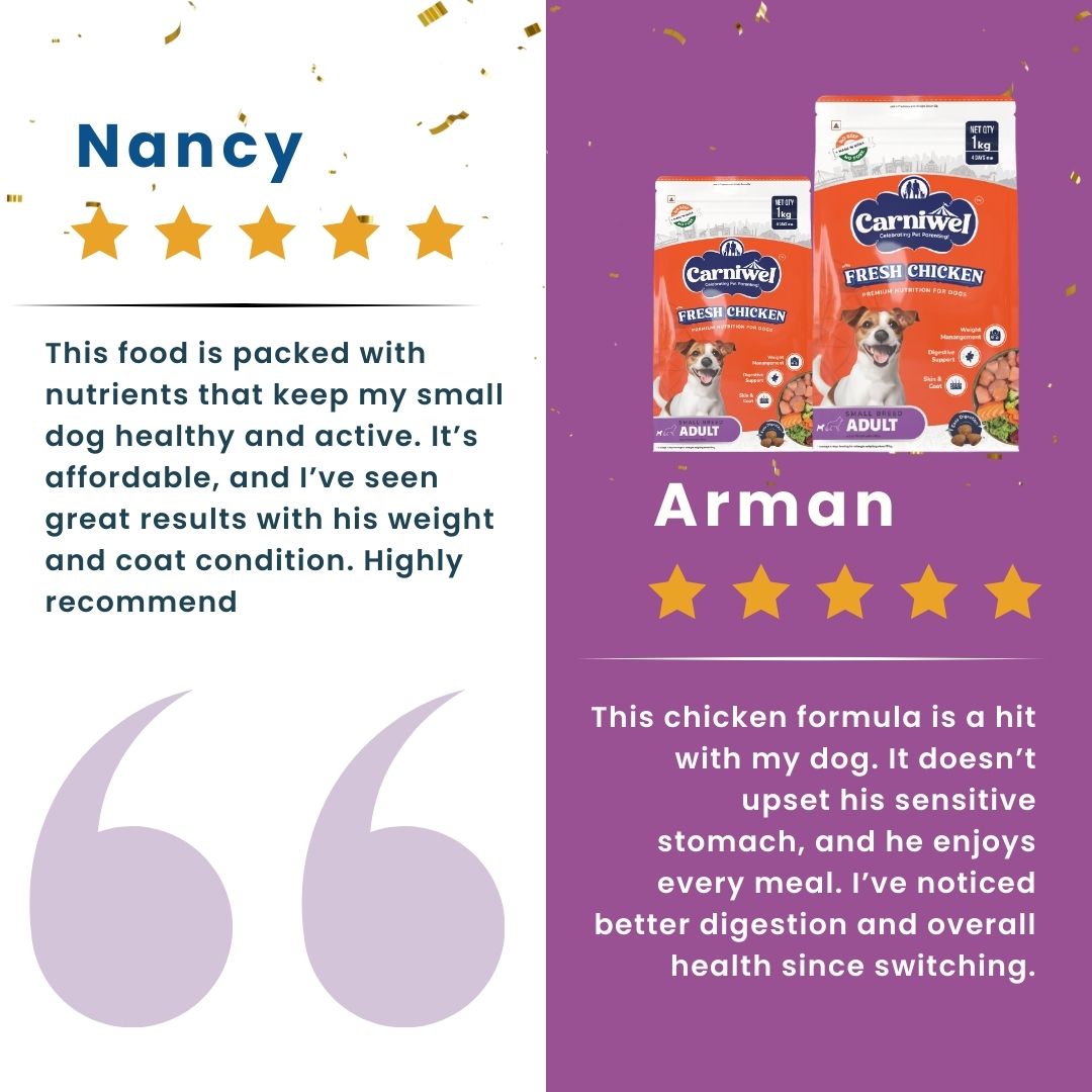 Carniwel Chicken Dog Food Reviews – Best dog food enriched with fresh chicken and antarctic krill. A top choice for the best pet food.