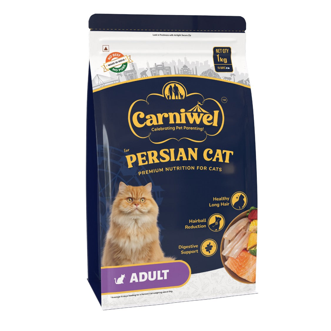 Carniwel Dry Persian Cat Food, Adult