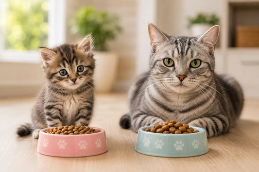 Kitten Food vs Adult Cat Food: Why the Difference Matters