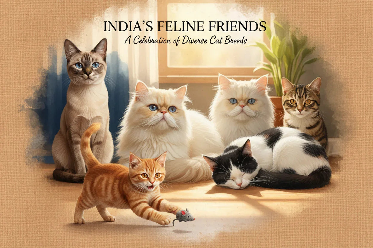 Common Cat Breeds in India & their Unique Needs - Carniwel