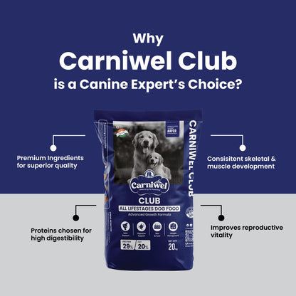 Carniwel Club - Advance Growth Dog Food for All Lifestages