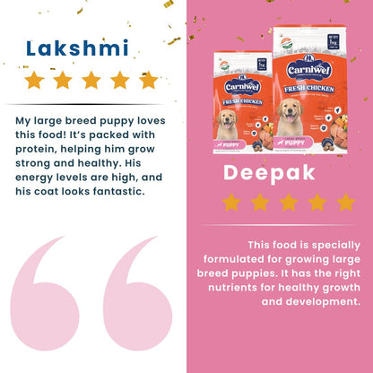 Carniwel Chicken Dog Food Reviews – Best dog food enriched with fresh chicken and antarctic krill. A top choice for the best pet food.