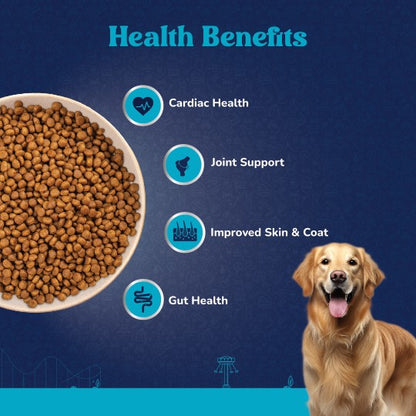Carniwel Fresh Lamb Dry Dog Food – Supports optimal skin & coat, cardiac health, joint health, and gut health | Healthy dog food