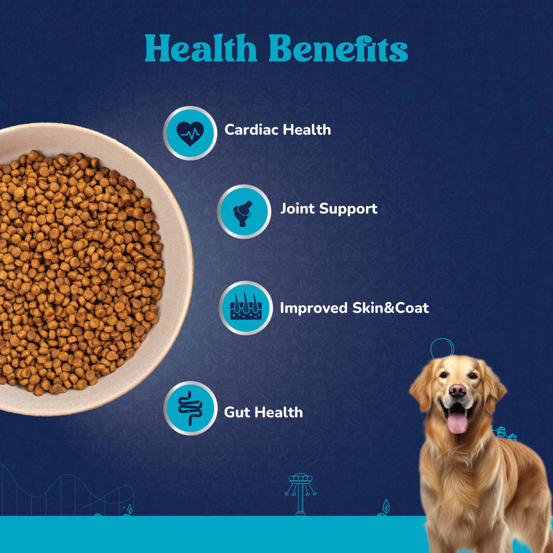 Carniwel Veg Dry Dog Food – Supports optimal skin & coat, cardiac health, joint health, and gut health | Healthy dog food