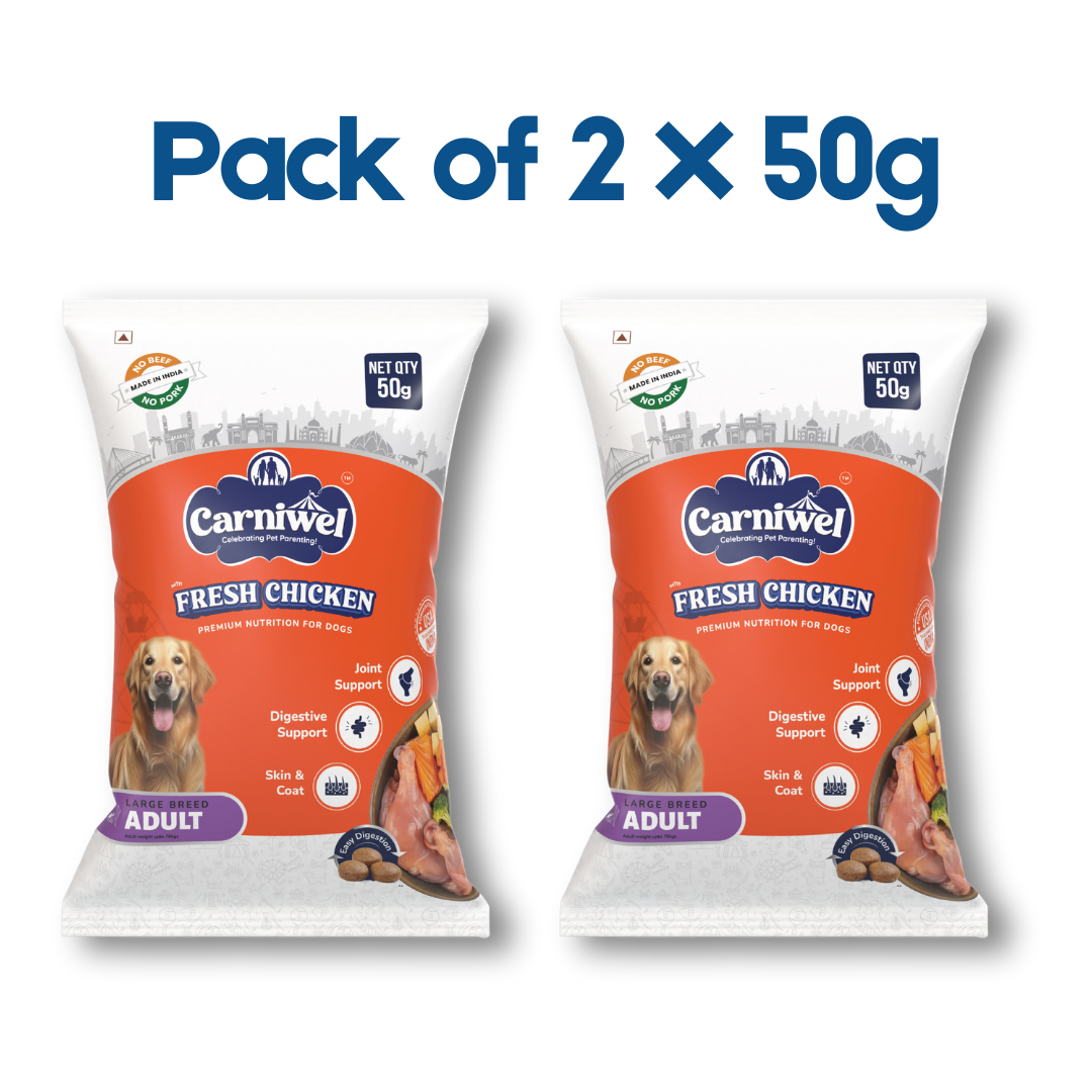 Sample Pack - Dry Dog Food (100g)