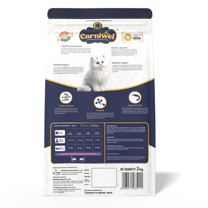 Carniwel Persian Kitten, Dry Cat Food