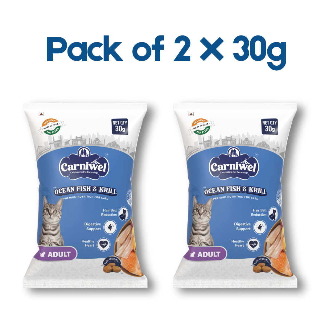 Sample Pack - Dry Cat Food (60g)