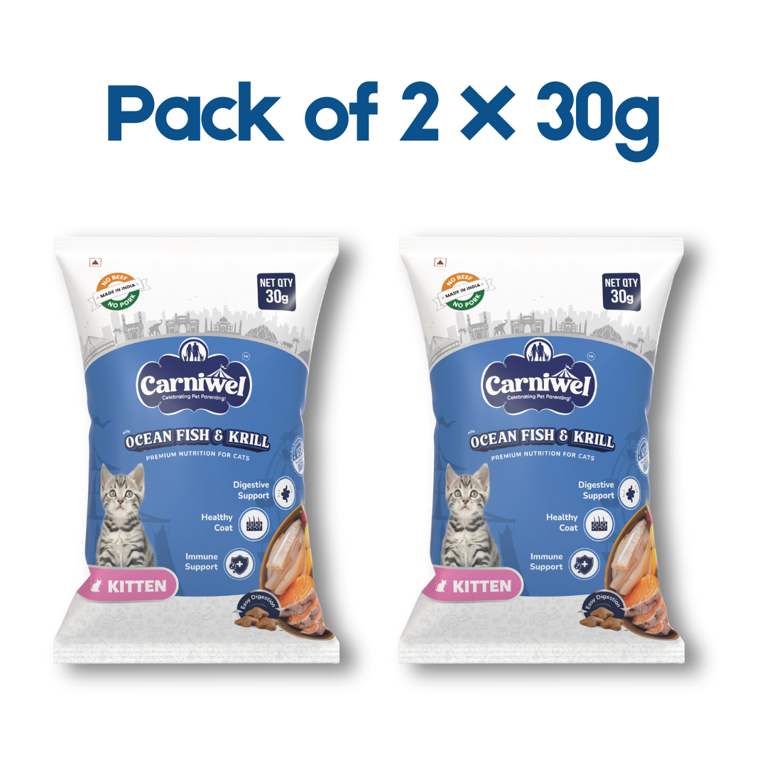 Sample Pack - Dry Cat Food (60g)