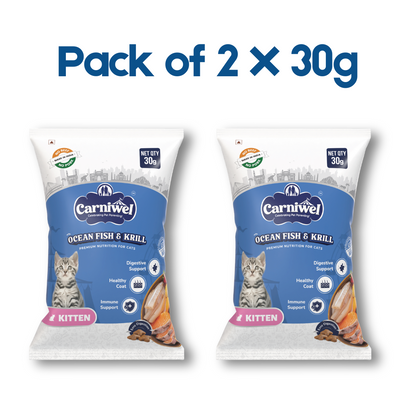 Sample Pack - Dry Cat Food (60g)