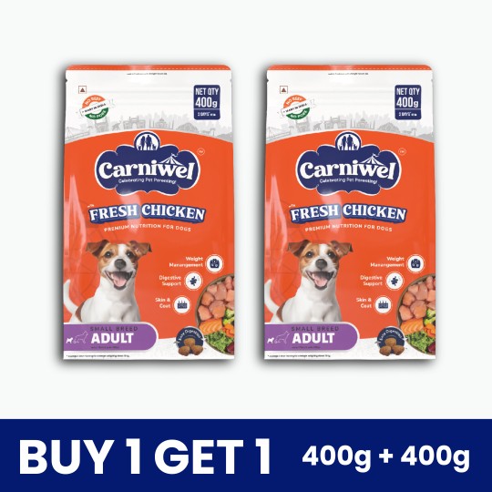 Carniwel Fresh Chicken Dog Food, Adult | Small Breed (Pack of 2)